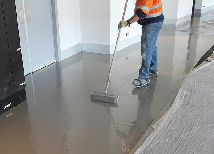 Epoxy Floor, Flexible Spiked Shoes