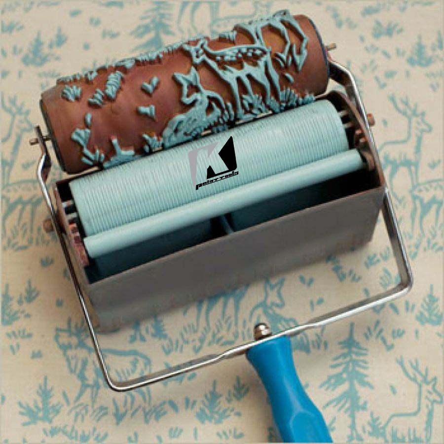 Custom Soft Pattern Paint Roller with Design