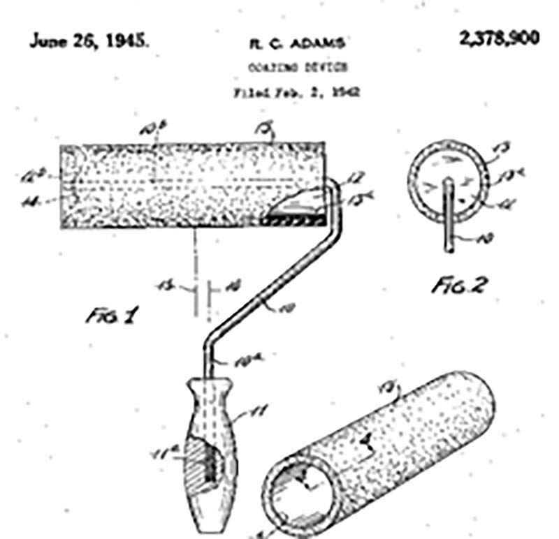 Custom Soft Pattern Paint Roller with Design