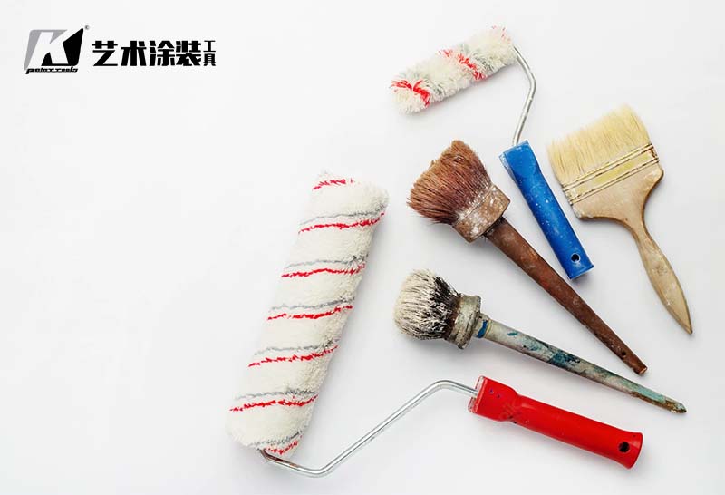 Types and uses of Brushes or Rollers for painting