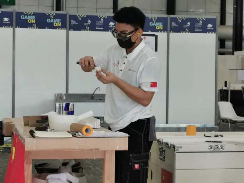 The Chinese delegation in the 2022 WorldSkills Competition has performed well