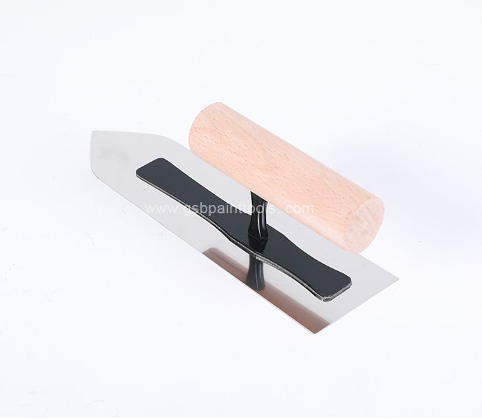 Flexible Stainless Steel Trowel GS-D009 | Super Elastic & Ultra Thin Masonry Trowel for Paint 