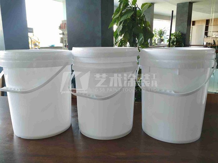 paint-barrel-PP-material-20-liter-clear-white-customized-paint-bucket