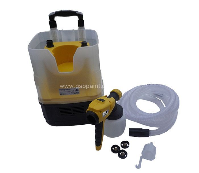 Trolley type electric low- pressure spray gun