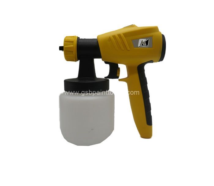 Trolley type electric low- pressure spray gun