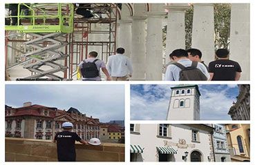 The construction site of Huawei's China headquarters 