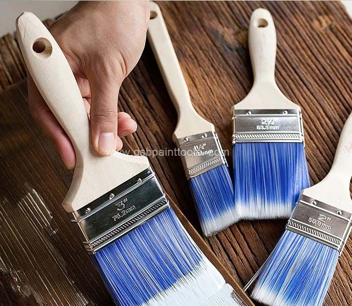 Angled Paint Brush Set, Synthetic Paint Brush, Best Paint Brushes For Walls