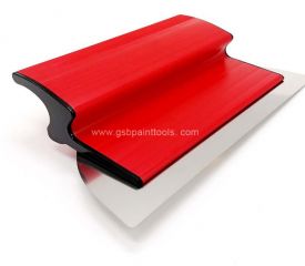 Drywall Skimming Blade | Extruded Stainless Steel Construction | High-Impact End Caps 