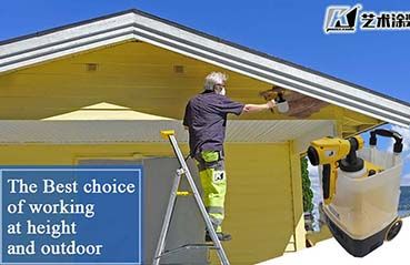 1600W HLVP Paint Sprayer | The Best Choice of Working at Height and Outdoor |   Best Tools to Speed up Your Next Paint Project and Spray Gun Paint