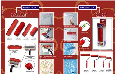 DIY Patterned Paint Roller Decorative Rubber Roller 2022 DIY Patterned Paint Roller Decorative Rubber Roller 2022