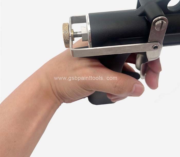 Performance HVLP Paint Spray Gun with 4 Nozzles