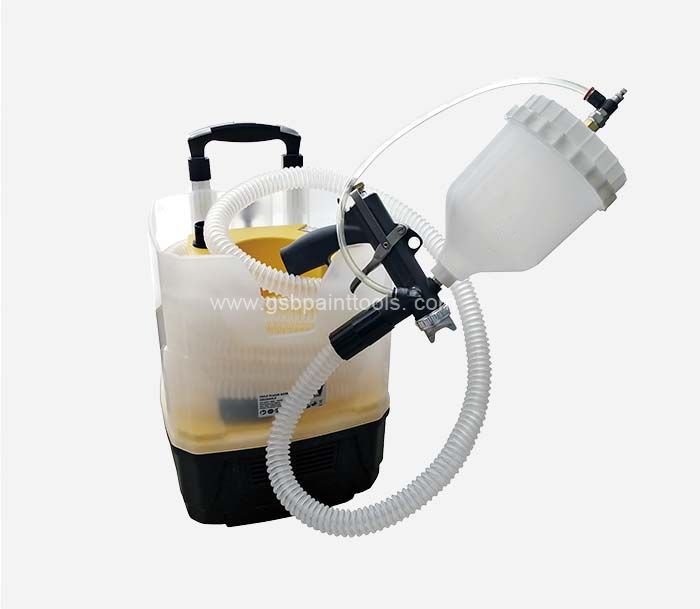 Performance HVLP Paint Spray Gun with 4 Nozzles