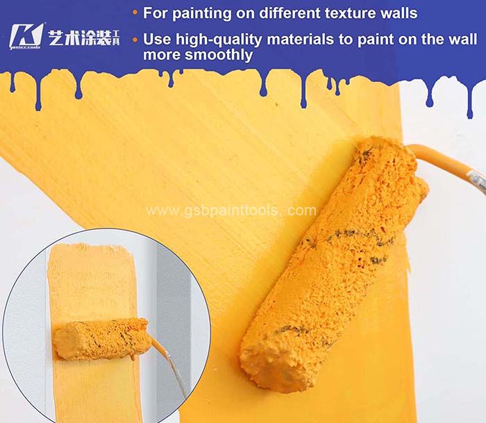 Wall Decoration Paint Roller System Acrylic Roller Cover - China Paint  Roller Brush, Brush