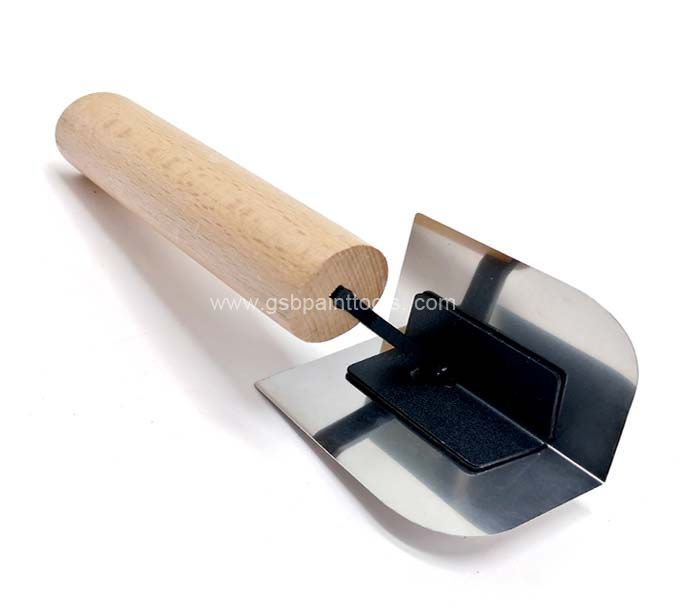 thumbnail image 2 of 2-Piece Stainless Steel Corner Trowel Set - Internal & External 90 Degree, 80x60mm 2 of 4