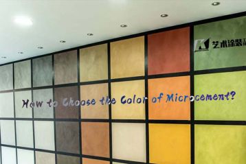 How to Choose the Color of Microcement?