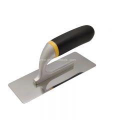 Stainless Steel Trowel with Rubber Handle Venetian Trowel