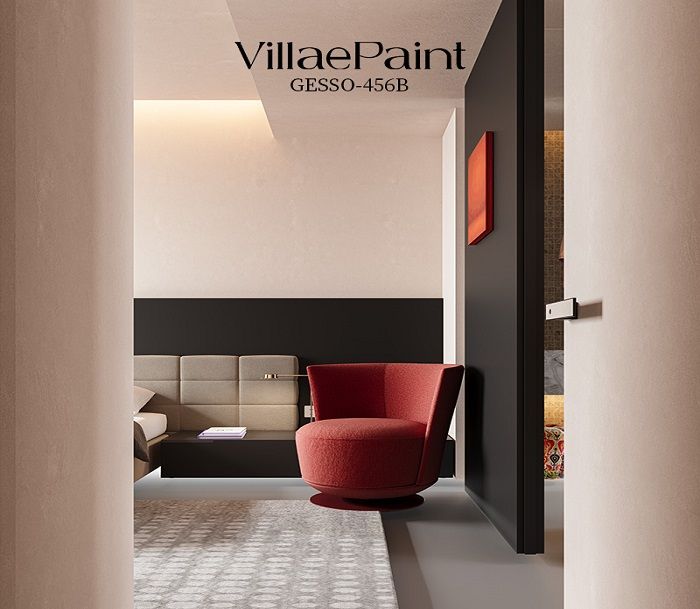 Gesso Plaster Effect Artistic Paint for Walls