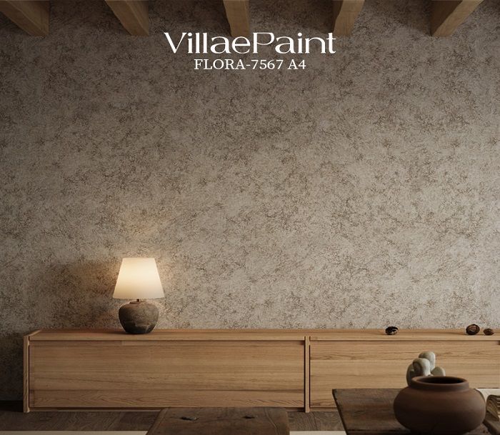 Flora Floral Effect Artistic Paint for Walls