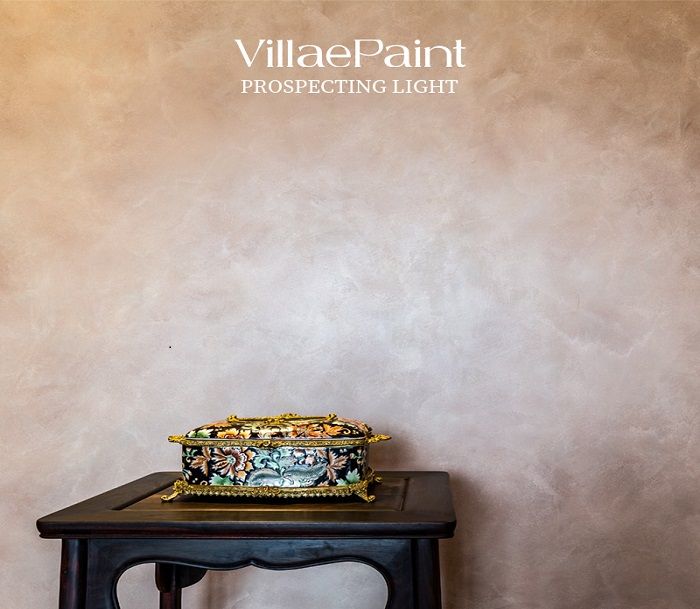 Prospecting Light Platinum Effect Metallic Paint for Walls