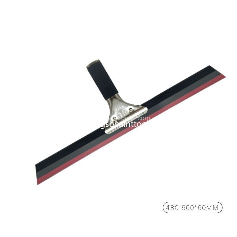 Magic Trowel Silicone Finishing Trowel Dual Color Flexible Squeegee for Wall Floor Coatings