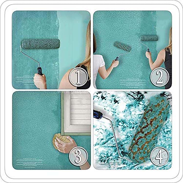 Painting Tool Paint Brush Wall Painting Roller Brush Cover - China